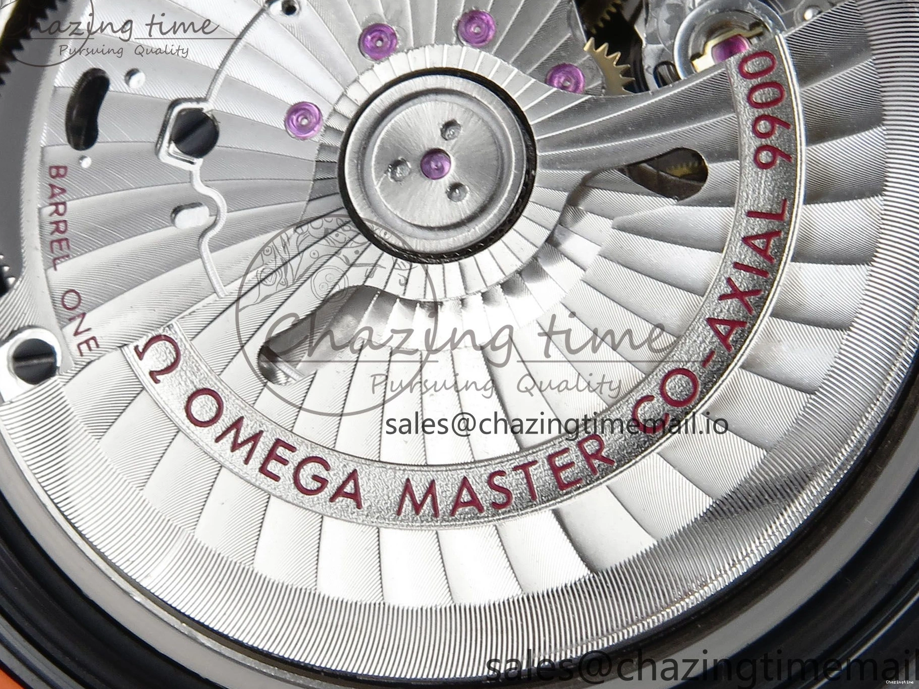 0210 Attractive Planet Ocean Master Chronometer 600M 45.5mm SCF 1:1 Best Edition Black Orange Bezel Black Dial on Black Rubber Strap A9900 Super Clone 7668